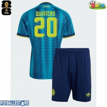 Colombia Juan Fernando Quintero #20 Bortedraktsett Barn VM 2026 Kortermet (+ Korte bukser)